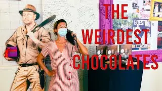 Tasting the Most Unique Belgian Chocolates (cigar taste, really?) | Naturist Vacations Belgium, Ep 6
