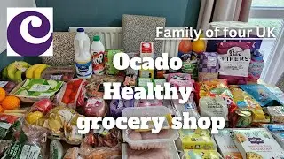 £140 healthy Ocado shop - Prices & meal plan included!