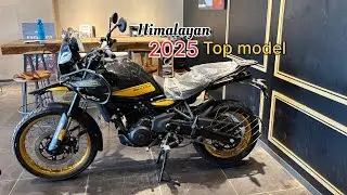 New Himalayan 2025 top model walk around ♥️ #automobile #himalayan #like #subscribe
