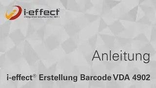VDA 4902 Barcode Aufkleber mit REPORT • i-effect®