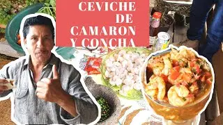 🦐CEVICHE DE CAMARON Y CONCHA🦐  ¡¡BIEN CH!NGON!!