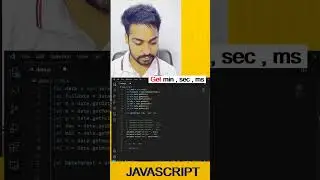 Get Time in Javascript