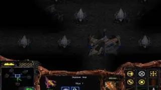 StarCraft Brood War.  Прохождение.  Часть 6.  7 я миссия за зергов.  «Плетение сети»