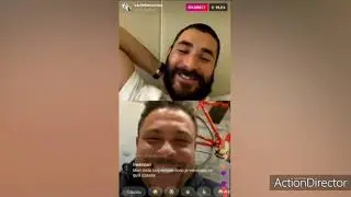 BENZEMA le dice a RONALDO que el es MEJOR que ZIDANE