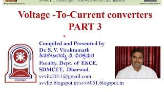 Voltage to current converter PART 3