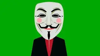 Vendetta mask | FREE | NO COPYRIGHT | GREEN SCREEN |