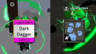 *FASTEST* Dark Dagger + Superhuman Combo!! | Blox Fruits | Roblox