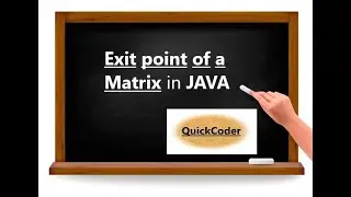 Exit point of a Matrix in JAVA