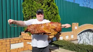 Приготовил ЯГНЁНКА целиком на гриле!!!