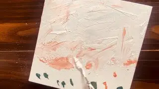 Texture Art tutorial|￼Abstract art tutorial|￼ Easy acrylic painting