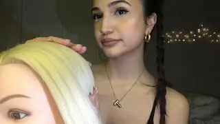 sen uyurken arkadasin saclarinla oynuyor-role play | turkce asmr