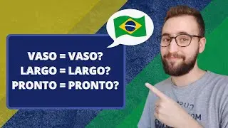 Falsos cognatos entre ESPANHOL e PORTUGUÊS | Vou Aprender Português