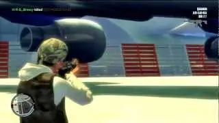 GTA4 (PS3): Deathmatch ARs airport | Respawn-near massacre