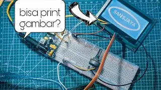 Koneksi/Interfacing  LCD Graphic 128x64  ST7920 Dengan Arduino + Cara Print Gambar untuk pemula
