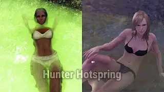 Hunter Hotspring in Skyrim vs Hunter Hotspring in Elder Scrolls Online