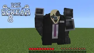 MCPE ICE SCREAM 8 ADDON | NEW BORIS TEST