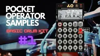 POCKET OPERATOR KO-33 Basic Drum Kit #1 Sample