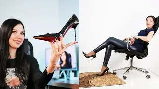 Unboxing Natalia's New GIANMARCO LORENZI Pointy Toe Stilettos - You Won't Believe the Color!