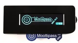 Mooltipass Mini BLE - Security On The Go!