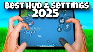 The BEST HUD & Settings In Fortnite Mobile