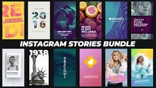 After Effects Template: Instagram Stories Bundle