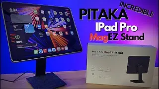 PITAKA IPAD Pro MagEZ Stand - Awesome Magnetic Stand with Wireless Charging Base!!With a MagEZ Case!