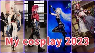 Мой косплей за 2023 год | My cosplay for 2023 | Попробовала себя в роли ведущего!