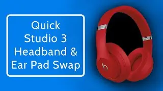 Beats Studio 3 Headband and Earpad Replacement in under 5 Minutes!!! | JoesGE