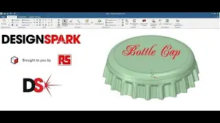 3D Bottle Cap in DSM | 3Д Крышка от бутылки