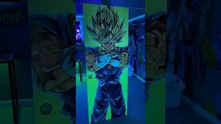 Vegito Door for mancave #subscribe #goku #anime #gaming