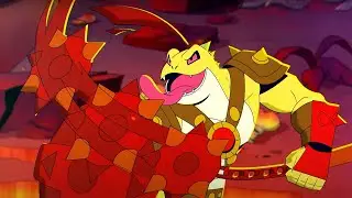 FIERCE FROG FIGHTER! | AKEDO: Ultimate Arcade Warriors | 1 HOUR OF AKEDO | Cartoon for kids
