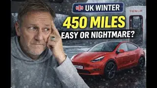 450 Miles in a UK Winter | Tesla Model Y Juniper Road Trip