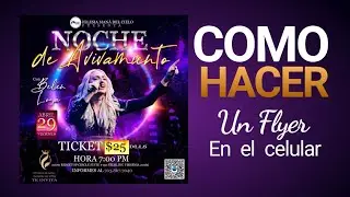 COMO HACER UN AFICHE EN EL CELULAR Android