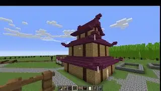 Building Touhou's Human Village in Minecraft because I have no life.