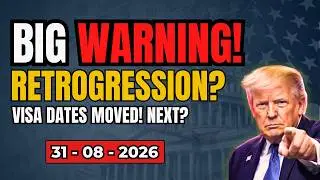 🚨 September 2026 Visa Bulletin  Green Card Dates MOVED — But a BIG Warning Is Coming!