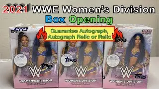 2021 Topps WWE Women’s Division Blaster Box Opening - Surprising Autographs