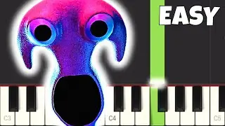 Garten of Banban 7 Rap Song - Extra - EASY Piano Tutorial - Rockit Music