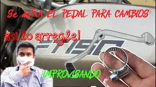 Como Arreglar o Ajustar El Pedal Para Cambios De La Motocicleta Italika  FT-150 Grafito.