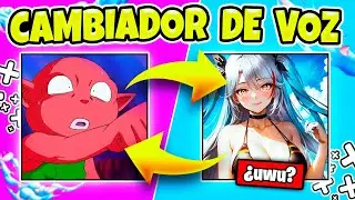 💎 Cómo CAMBIAR Tu VOZ por CUALQUIER otra VOZ 🔊 (GRATIS) EL MEJOR CAMBIADOR DE VOZ 🔥 Fácil y Rápido