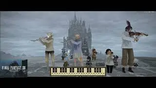 【FF14楽器演奏】合奏モードで「Dragonsong」/ FFXIV Bard performance: Dragonsong