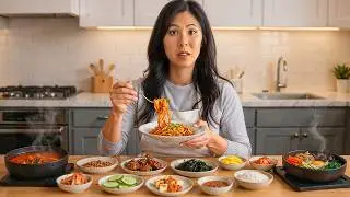 Eating ONLY KOREAN Food for 24 Hours!