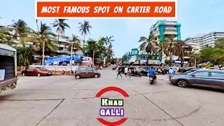 Bandra Carter Road 4K Drive | Mumbai India 🇮🇳