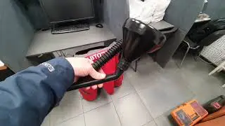 Лейка для топлива с фильтром и сменными наконечниками VOREL 83002