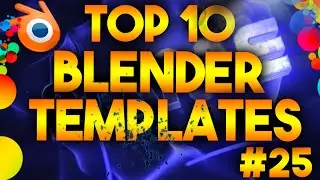 Top 10 Best Blender 3D Intro Templates #25 – FREE DOWNLOADS