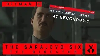 Hitman WOA - Sarajevo Six - The Director Speedrun (47s)(Xbox)