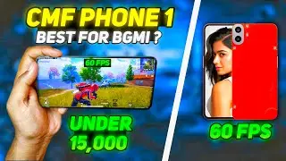CMF PHONE 1 😱🔥 60 FPS IN PUBG BGMI | BEST GAMING PHONE UNDER 15000 | CMF PHONE 1