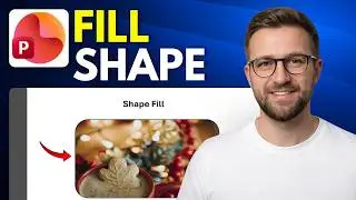 How to Fill Shape Using Image in Microsoft Powerpoint (Step By Step 2026)