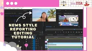 HOW TO EDIT A NEWS REPORT | BREAKING NEWS EDITING TUTORIAL FOR YOUR SCHOOL REPORTS | JURIS TITA