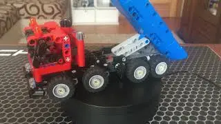 8x8 small dump truck lego technic moc
