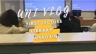 [LANCASTER UNIVERSITY VLOG] First day back at university!